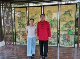 陳氏太極十二代傳承人王占平字（清平）九式養(yǎng)生拳與“大家”共勉